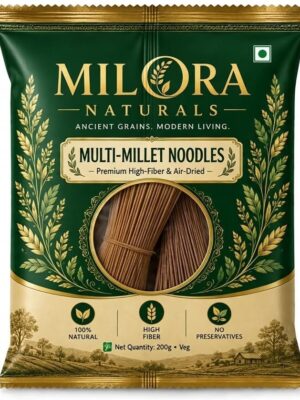 Premium Multi-Millet Noodles – High-Fiber & Air-Dried