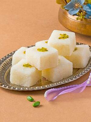 Premium Traditional Coconut Barfi – 100% Natural, Wholesome & Chemical-Free Sweet Treat
